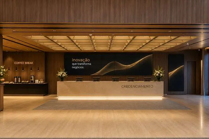 Área de credenciamento