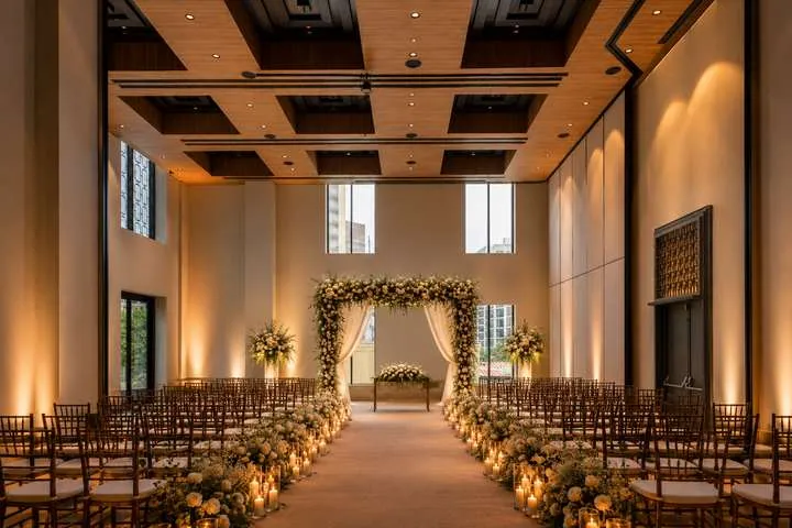 Casamento na Área de Eventos