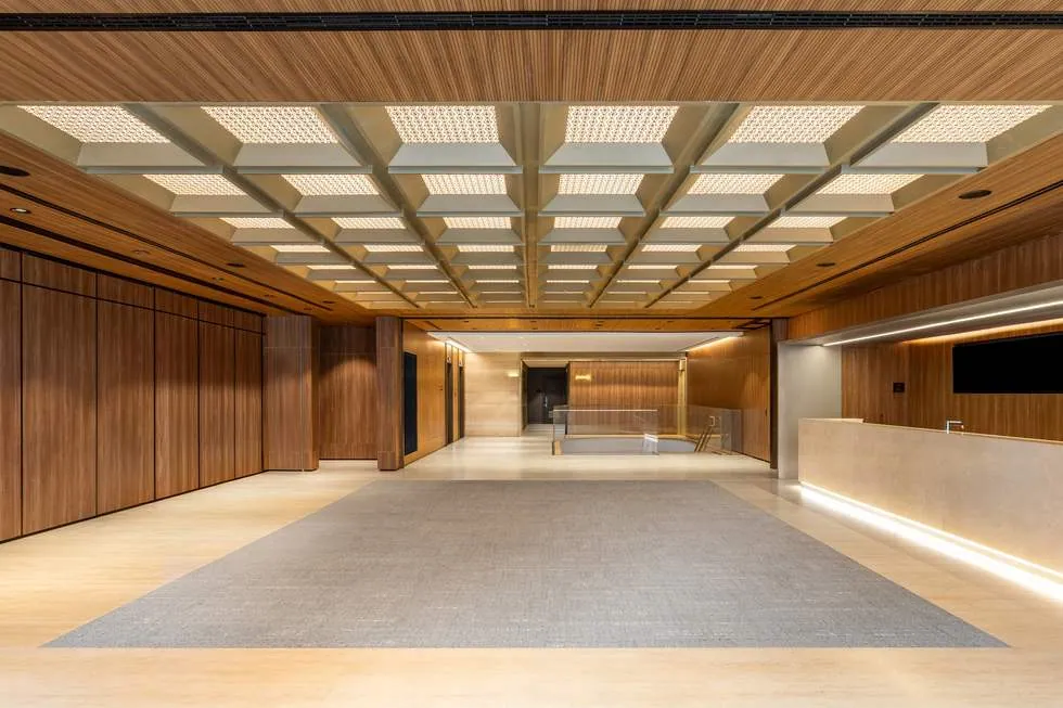 Salas da Área de Eventos em modo unificado